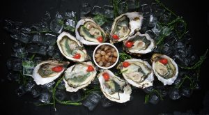 Image of oysters on the half shell