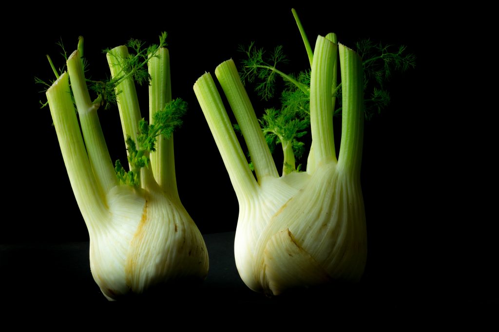 Belching - Image of Fennel bulbs because fennel may help.