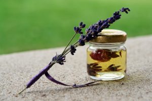 Image of Essential oil, lavender twig--Lavender oil for blisters