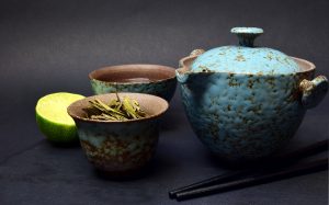 Chinese medicine - Image of herbs in pottery bowls